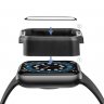 Противоударное стекло 3D Hoco для Apple Watch S8 (45 мм) / Watch S7 (45 мм) / Watch S9 (45 мм) (полное покрытие)