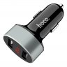 Автомобильное зарядное устройство (АЗУ) Hoco Z26 (2 USB) с дисплеем, 2.4 А