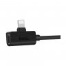Переходник (адаптер) Hoco LS9 Lightning/Lightning-USB с поддержкой зарядки
