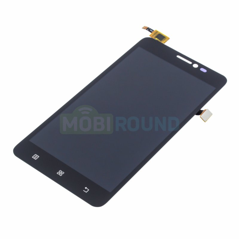 Дисплей для Lenovo IdeaPhone S850 (в сборе с тачскрином) черный