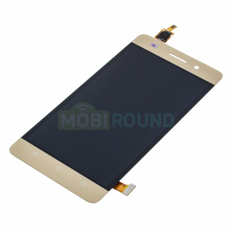 Дисплей для Huawei Honor 4C (CHM-U01) G Play mini (CHC-U01) (в сборе с тачскрином) золото