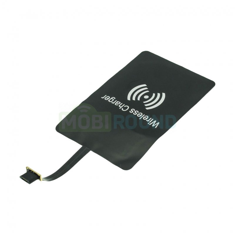 Адаптер на беспроводную зарядку для MicroUSB (обратный)
