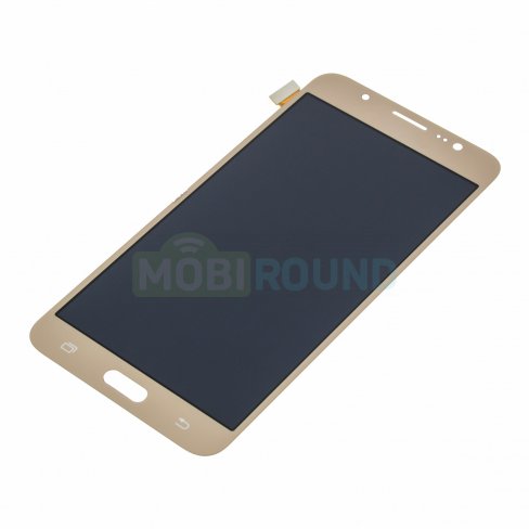 Дисплей для Samsung J710 Galaxy J7 (2016) (в сборе с тачскрином) (золото, аналог (TFT))