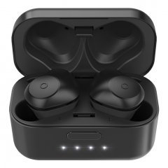 Наушники беспроводные Hoco ES15 (с боксом для зарядки) (Bluetooth) (черный)