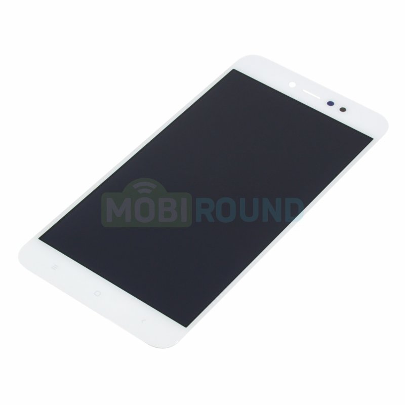 Дисплей для Xiaomi Redmi Note 5A Prime (в сборе с тачскрином) белый, AAA