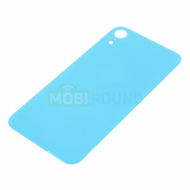 Задняя крышка для Apple iPhone XR (с широким отверстием) синий, AA