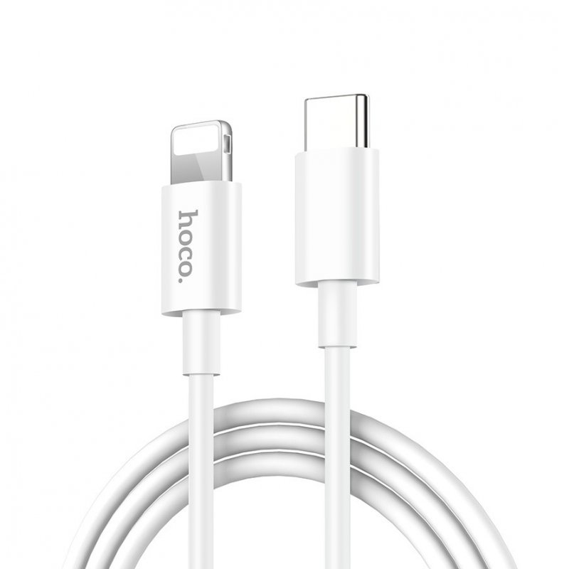 Дата-кабель Hoco X36 Swift PD Lightning-Type-C PD, 1 м, белый