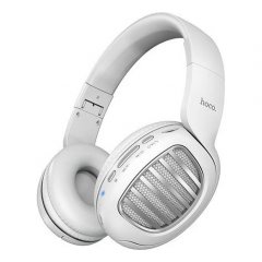 Наушники полноразмерные беспроводные Hoco W23 (Bluetooth) (белый)