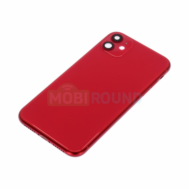 Корпус для Apple iPhone 11, красный, AAA