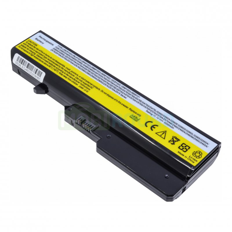 Аккумулятор для ноутбука Lenovo IdeaPad G460 / IdeaPad G465 / IdeaPad G470 и др. (LOG460LP) 10.8 В, 5200 мАч