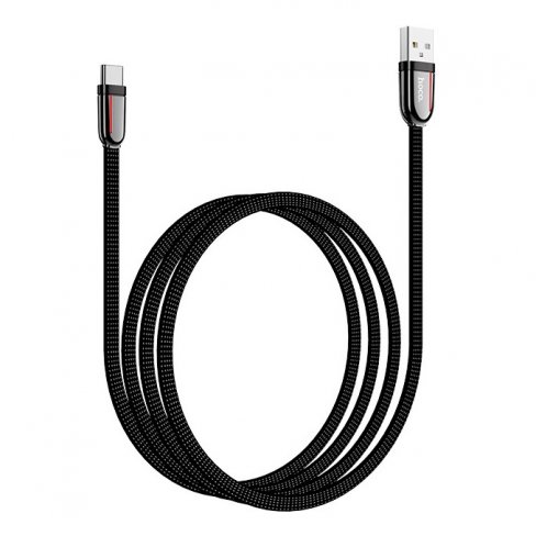 Дата-кабель Hoco U74 USB-Type-C, 1.2 м (черный)