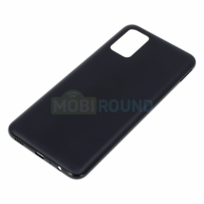 Задняя крышка для Samsung A037 Galaxy A03s, черный, AA