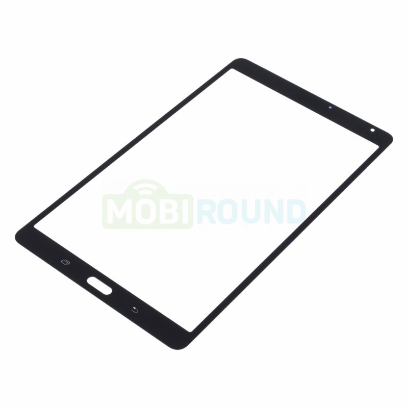 Стекло модуля для Samsung T700 Galaxy Tab S 8.4 Wi-Fi, черный, AA