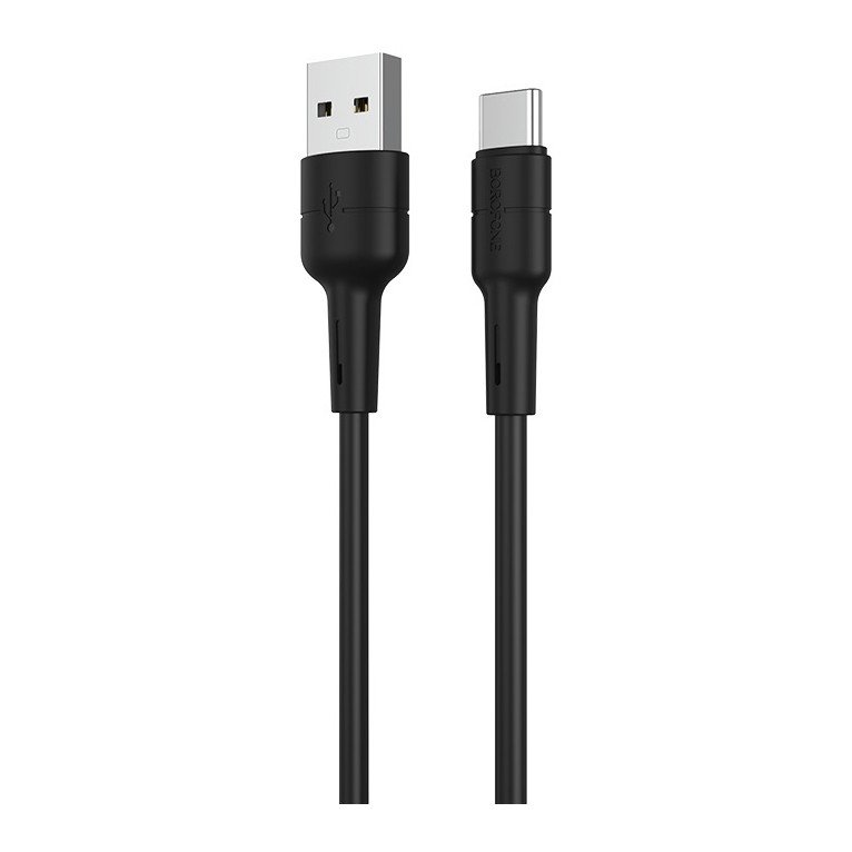 Дата-кабель Borofone BX30 USB-Type-C, 1 м, черный