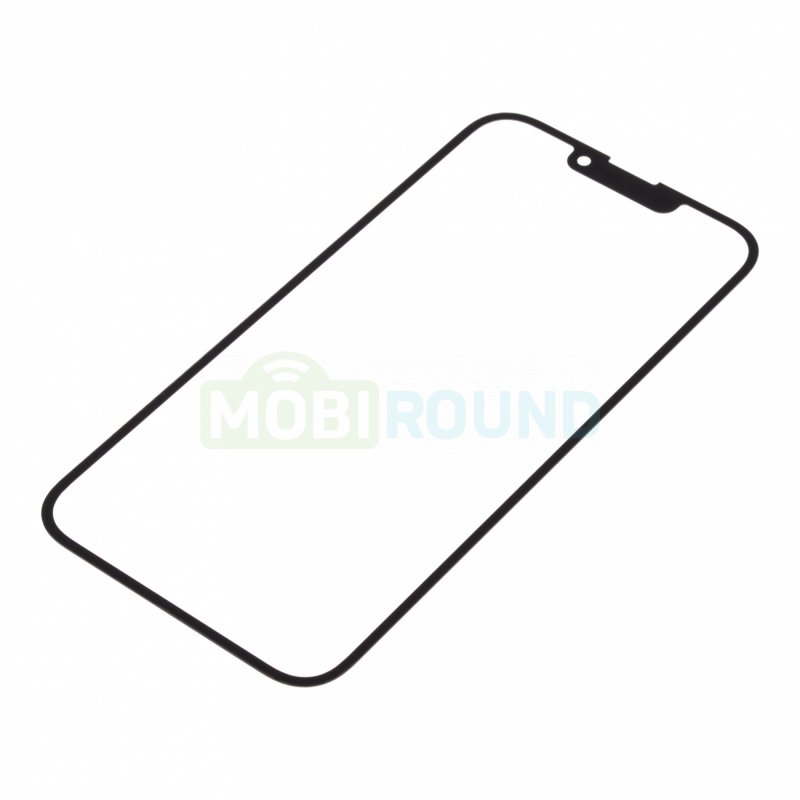 Стекло модуля + OCA для Apple iPhone 13 / iPhone 13 Pro, черный, AA