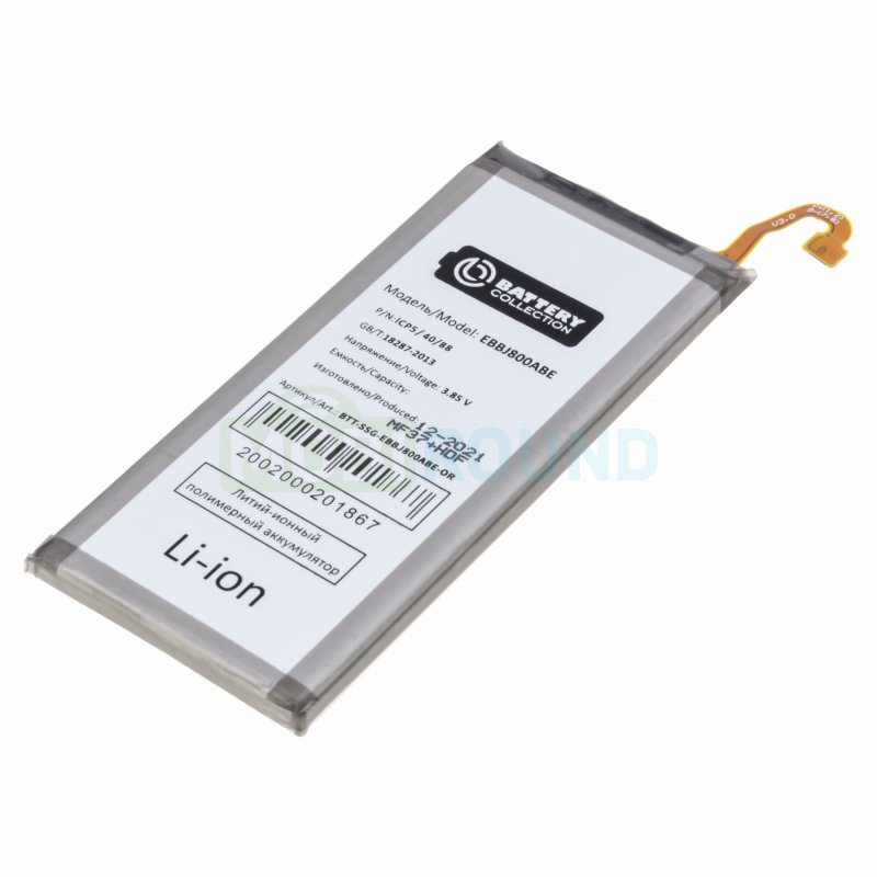Аккумулятор Battery Collection для Samsung A600 Galaxy A6 (2018) J600 Galaxy J6 (2018) J810 Galaxy J8 (2018) (EB-BJ800ABE) 3000 мАч, AAA