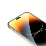 Противоударное стекло 2D Hoco A32 для Apple iPhone 14 Pro Max (полное покрытие / защита от пыли / антибликовое)