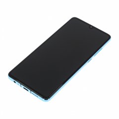Дисплей для Huawei P30 4G (ELE-L29) (в сборе с тачскрином) в рамке (синий, orig100)