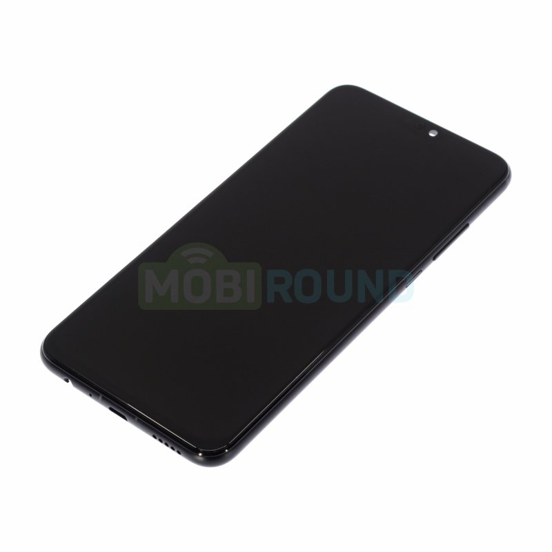 Дисплей для Huawei Honor 8X 4G (JSN-L21) Honor 8X Premium 4G / Honor 9X Lite 4G (в сборе с тачскрином) в рамке, черный, 100%