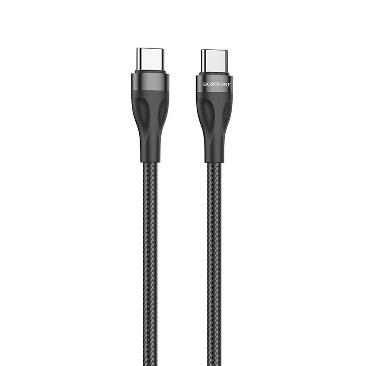 Дата-кабель Borofone BX61 Type-C-Type-C (60 Вт) 1 м, черный