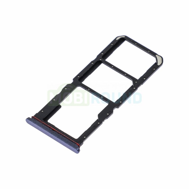 Держатель сим карты (SIM) для Infinix HOT 30 4G, черный