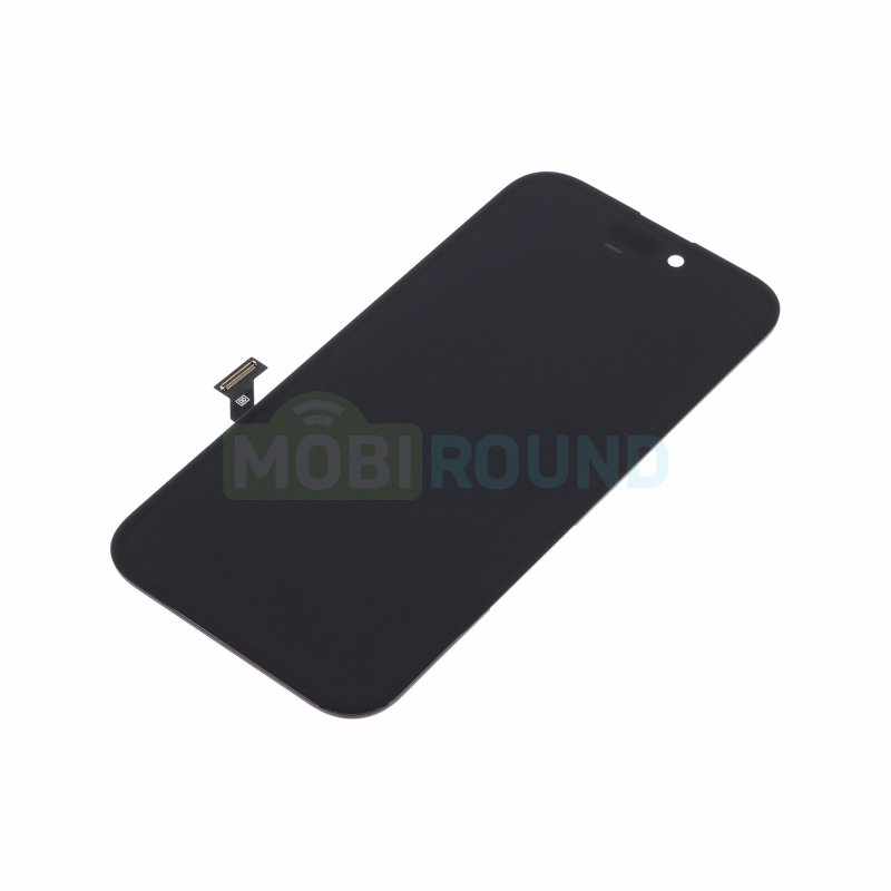 Дисплей для Apple iPhone 15 (в сборе с тачскрином) черный, AAA