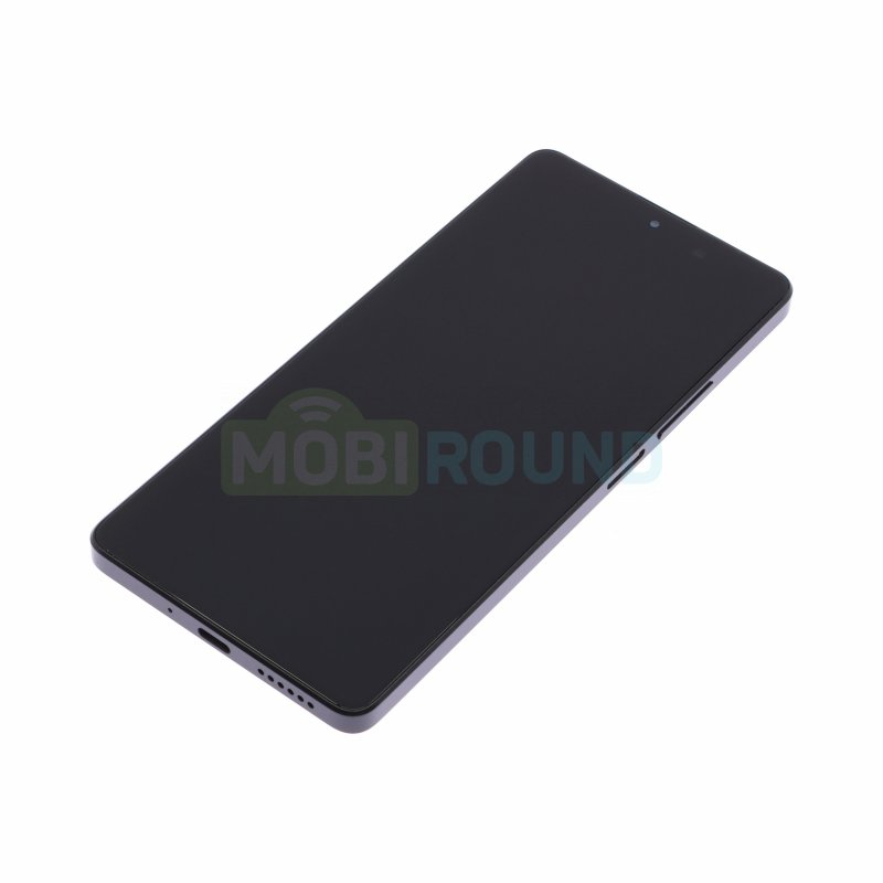 Дисплей для Xiaomi Redmi Note 13 5G (в сборе с тачскрином) в рамке, черный, 100%