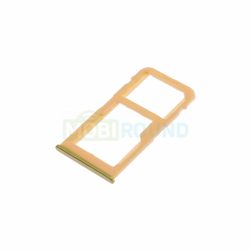 Держатель сим карты (SIM) для Samsung A606 Galaxy A60, золото