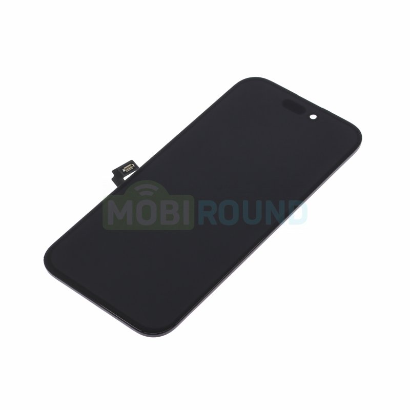 Дисплей для Apple iPhone 16 (в сборе с тачскрином) черный, AA
