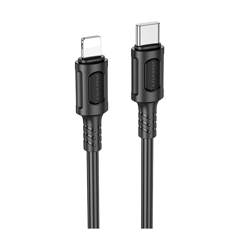 Дата-кабель Borofone BX111 Type-C-Lightning (3 А) 1 м, черный