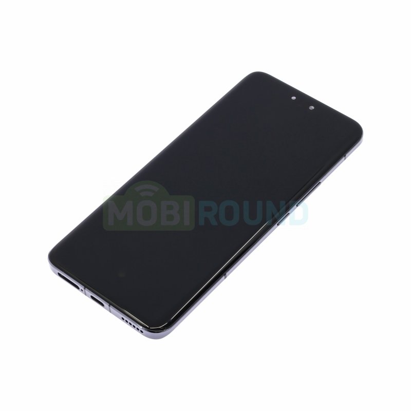 Дисплей для Honor Magic6 Pro 5G (в сборе с тачскрином) в рамке, черный, 100%