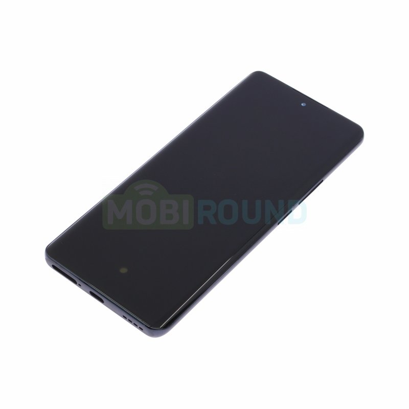 Дисплей для Realme 12 Pro 5G / 12 Pro Plus 5G (в сборе с тачскрином) в рамке, черный, AAA
