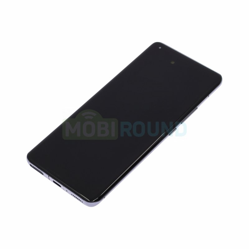 Дисплей для Xiaomi Mi 11 Ultra / Mi 11 Pro (в сборе с тачскрином) в рамке, черный, AAA