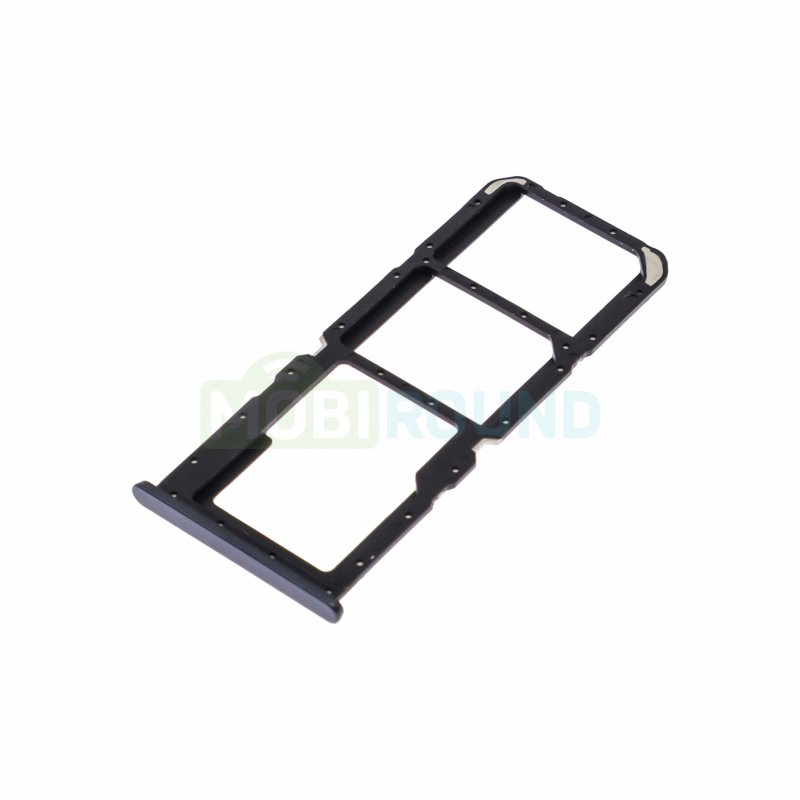 Держатель сим карты (SIM) для Realme C30s, черный