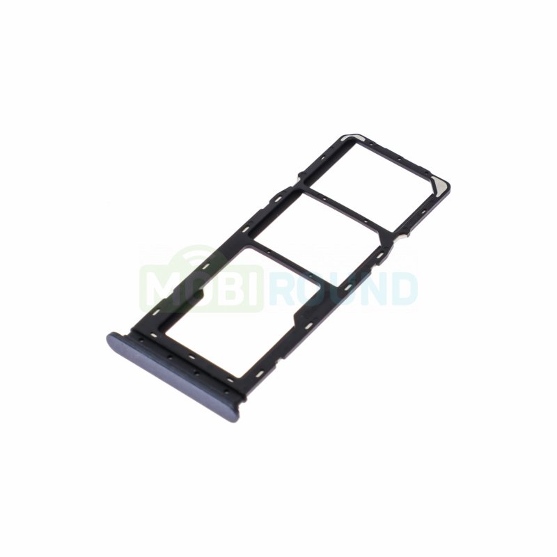 Держатель сим карты (SIM) для Realme C65 4G, черный