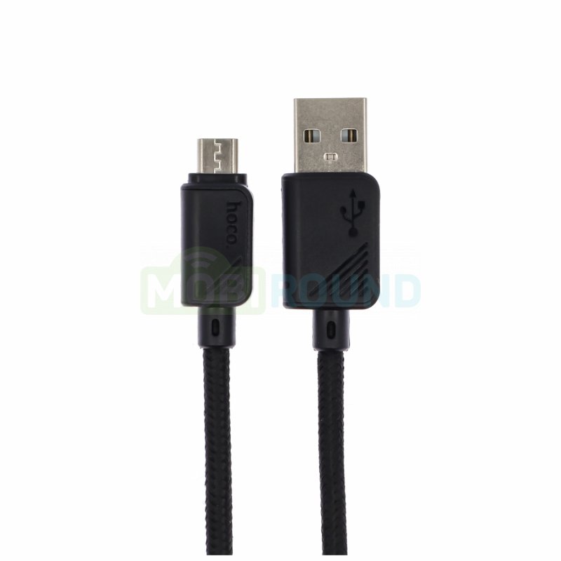 Дата-кабель Hoco X113 USB-MicroUSB, 1 м, черный