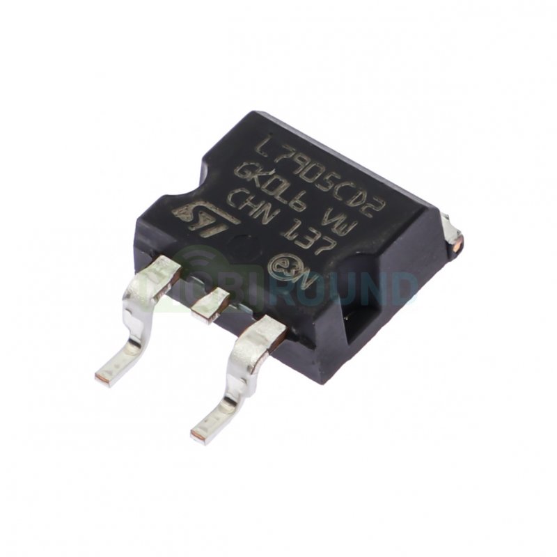 Стабилизатор напряжения STM -5 В/-1.5 А (L7905CD2 (D2-PAK))