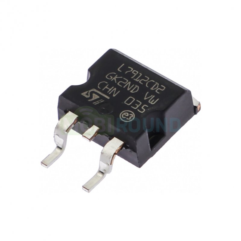 Стабилизатор напряжения STM -12 В/-1.5 А (L7912CD2 (D2-PAK))