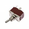 Тумблер на панель ON-OFF DPST 250 В/15 А (12 мм) (QNELE QN201A-10J)