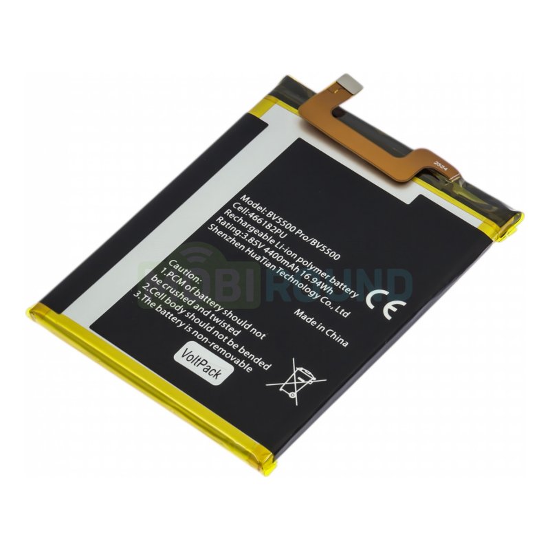 Аккумулятор VoltPack для Blackview BV5500, 4400 мАч
