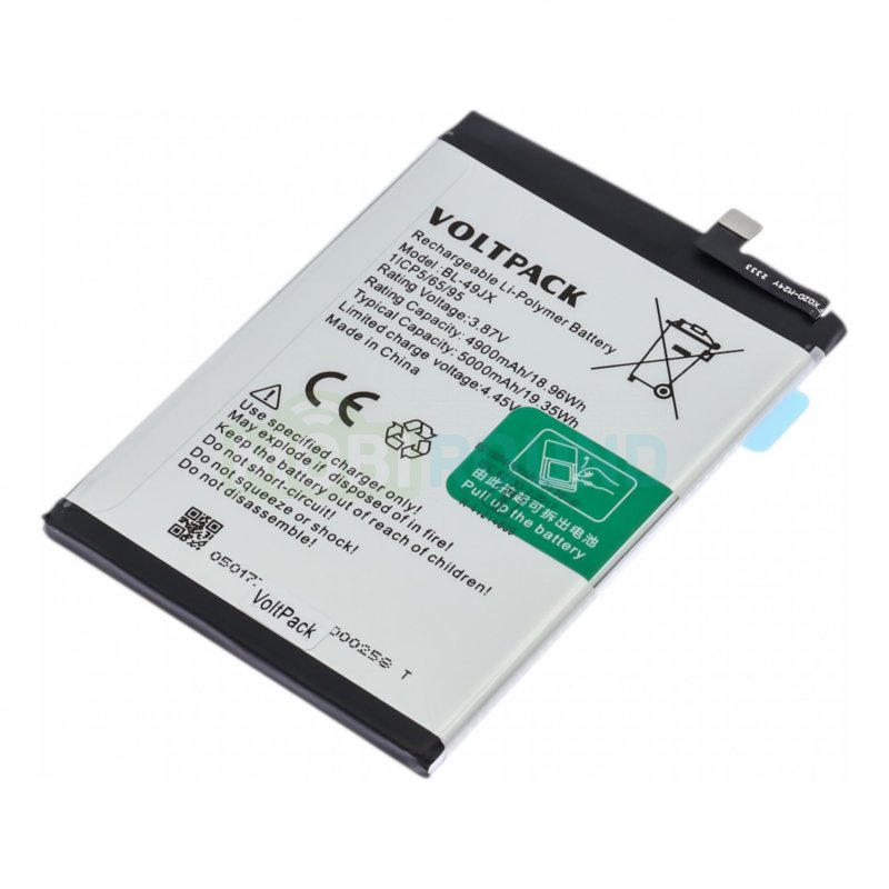 Аккумулятор VoltPack для Note 10 Pro / Note 11 Pro / HOT 30 4G и др. (BL-49JX) 5000 мАч