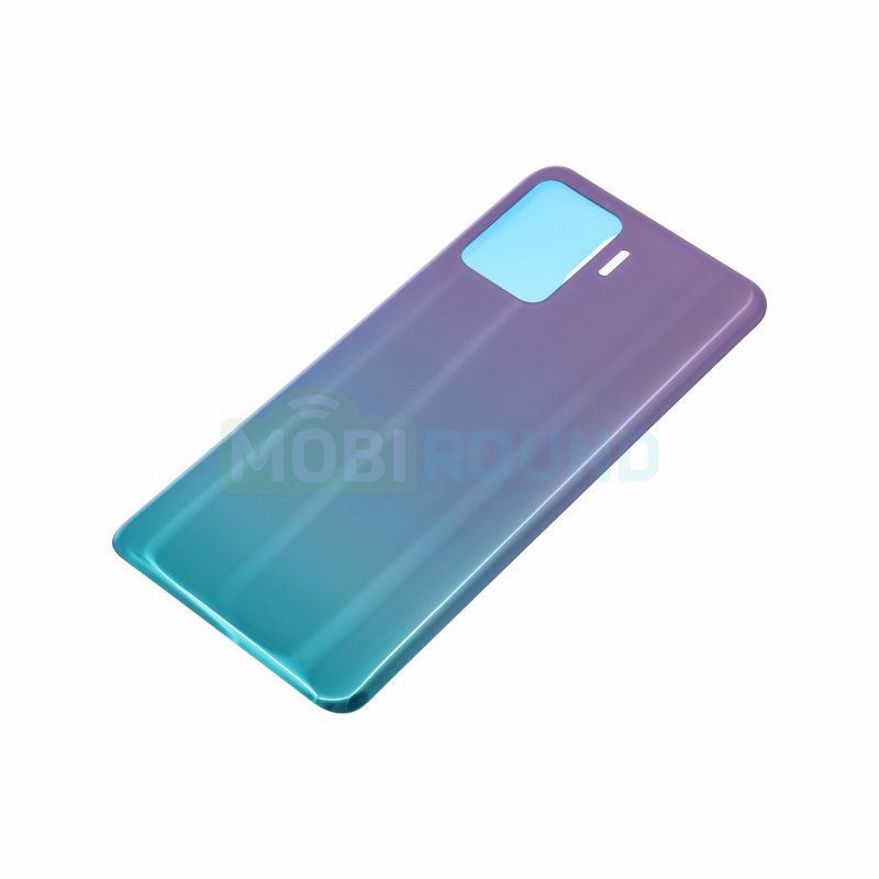 Задняя крышка для OPPO Reno 5 Lite, фиолетовый с зеленым