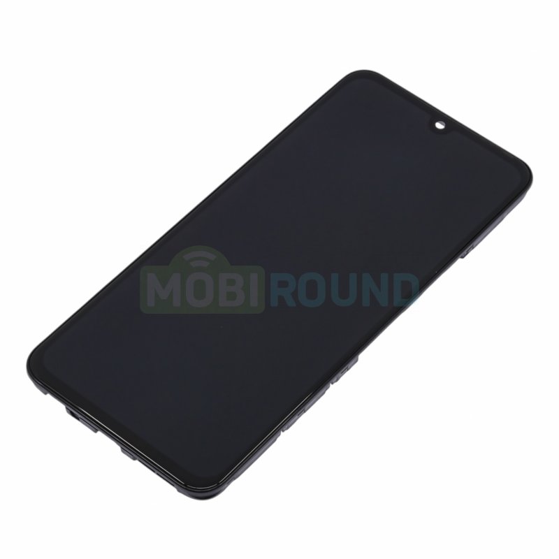 Дисплей для Infinix Note 11 / Note 12 (2022) (в сборе с тачскрином) в рамке, черный, AAA