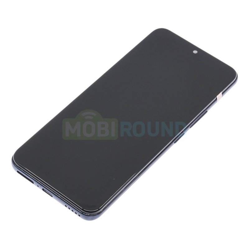 Дисплей для Honor 90 5G (в сборе с тачскрином) в рамке, черный, AA