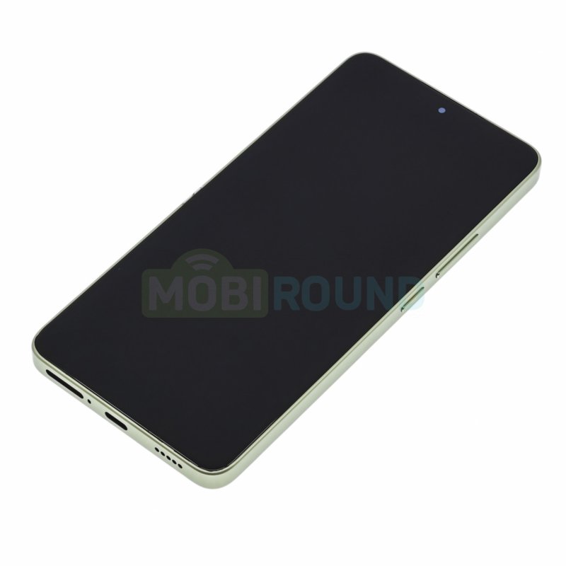 Дисплей для Xiaomi 14T 5G (в сборе с тачскрином) в рамке, зеленый, 100%