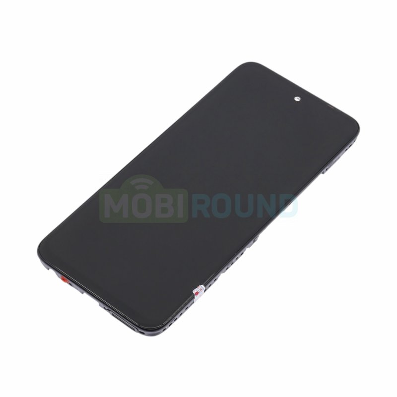 Дисплей для Infinix Smart 10 4G (в сборе с тачскрином) в рамке, черный, AAA