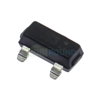 Диод Jingdao импульсный SMD 200 В/0.2 А (BAS21C (SOT-23))