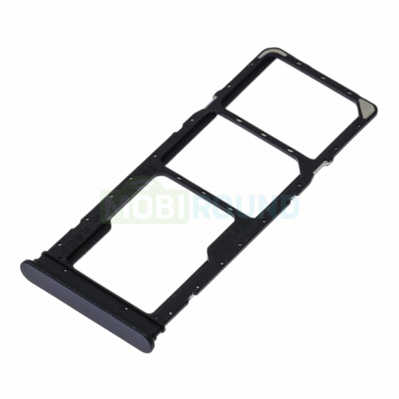 Держатель сим карты (SIM) для Realme Note 70 4G, черный