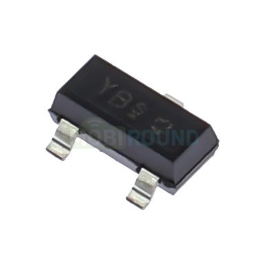 Полевой транзистор INFINEON P-MOSFET 50 В/0.13 А (BSS84 (SOT-23)/3P)