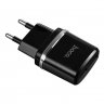 Сетевое зарядное устройство (СЗУ) Hoco C12 (2 USB) + кабель MicroUSB, 2.4 А